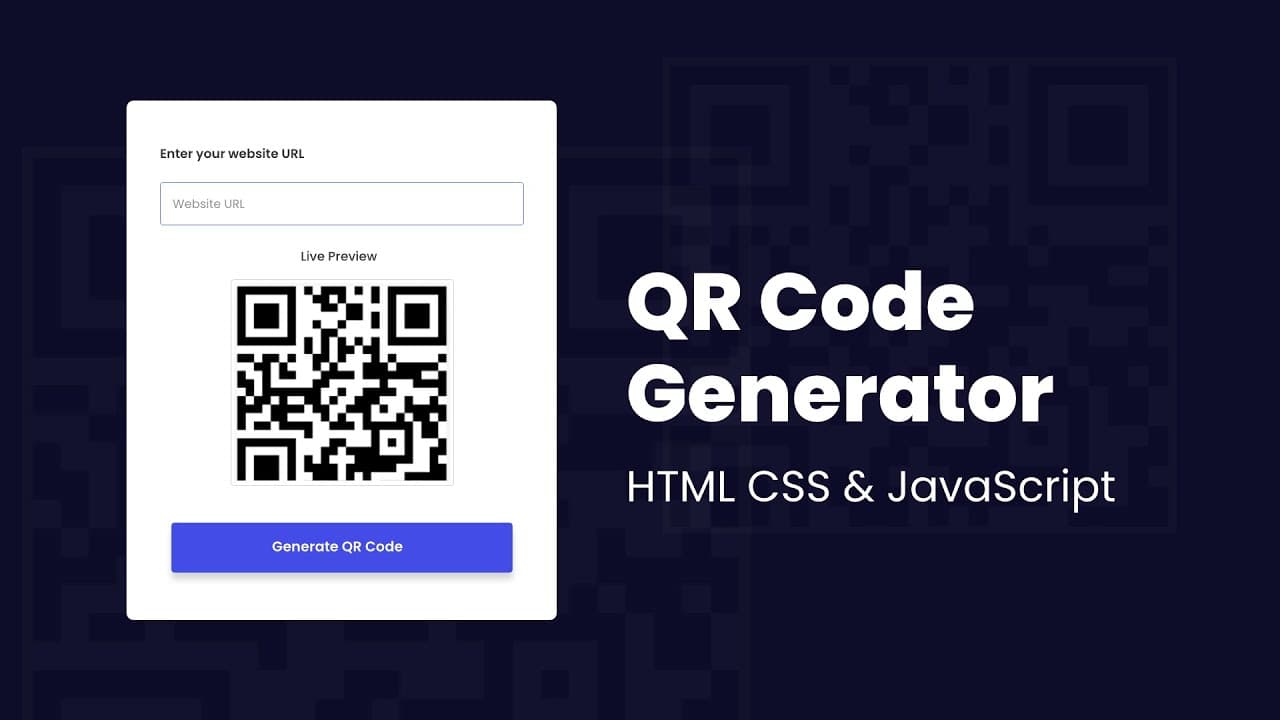 Build a Full Website with HTML CSS and JavaScript