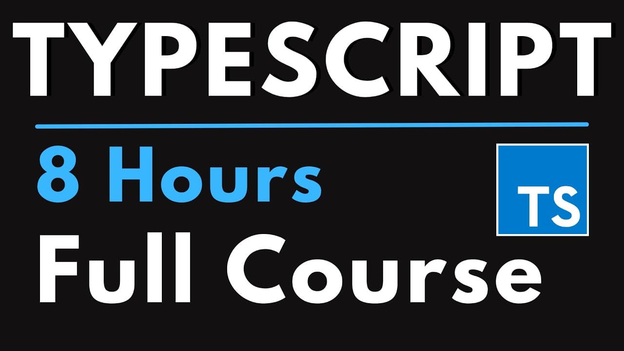 TypeScript Full Course for Beginners