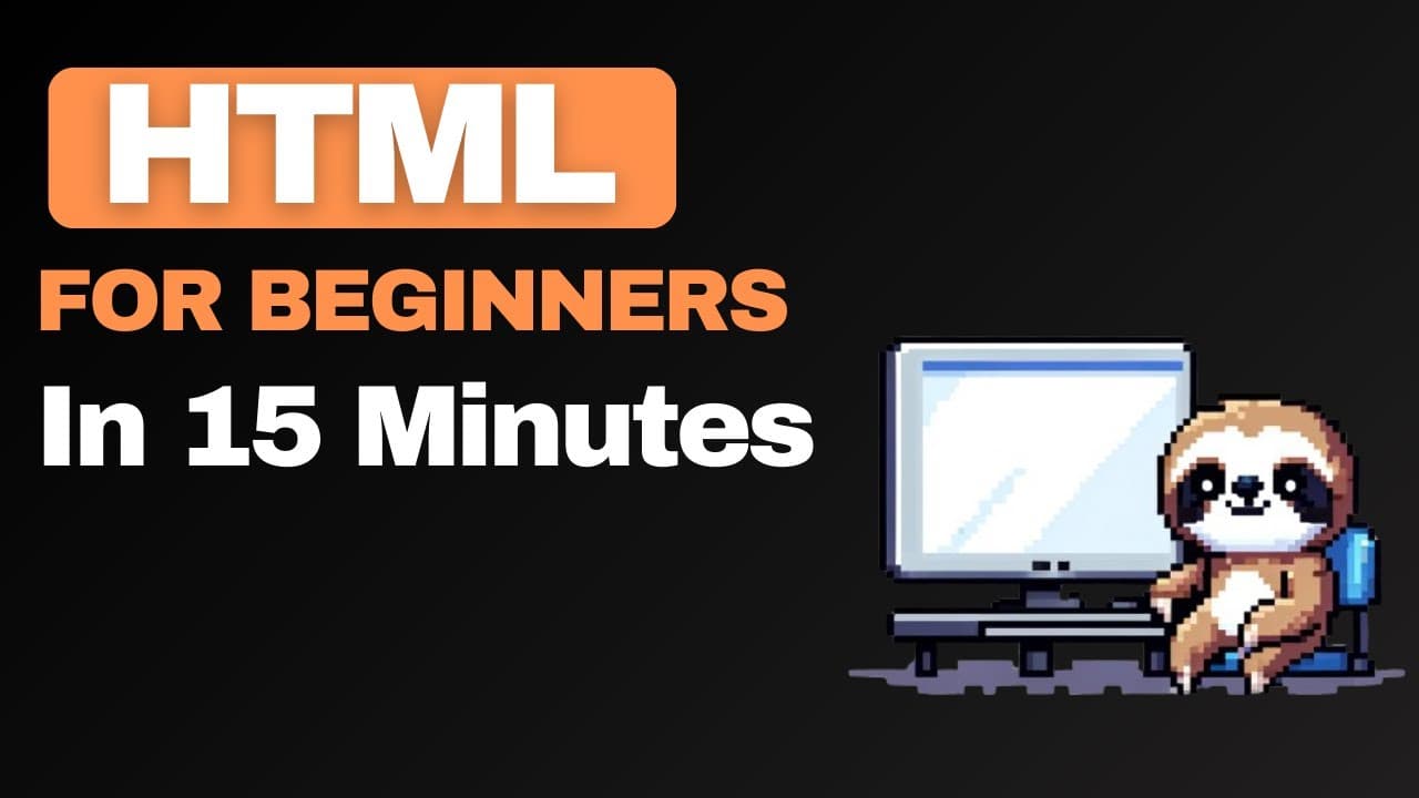 HTML Full Course for Beginners