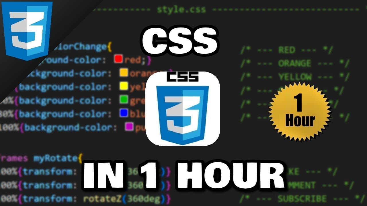 CSS Tutorial – Full Course for Beginners