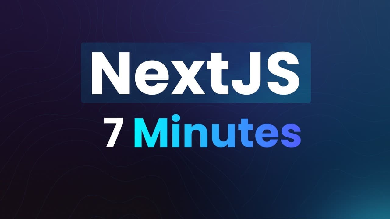 Next.js 13 Full Course