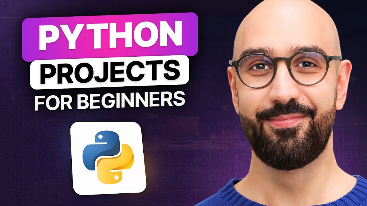 12 Beginner Python Projects - Coding Course